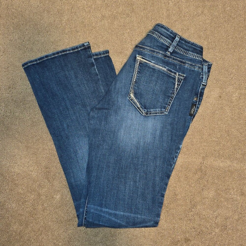 Silver Jeans Co Elyse Slim Boot Cut Jeans  size 30